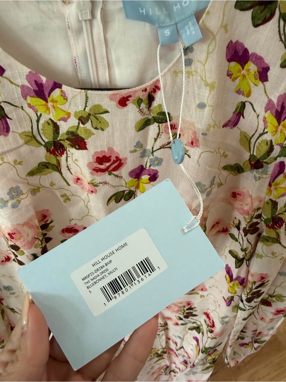 Hill House Nadia Floral Maxi Dress - size small - NWT - Picture 6 of 6